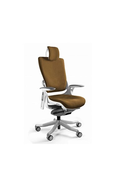 Unique Wau 2 Scaun de birou ergonomic Kaki/Alb