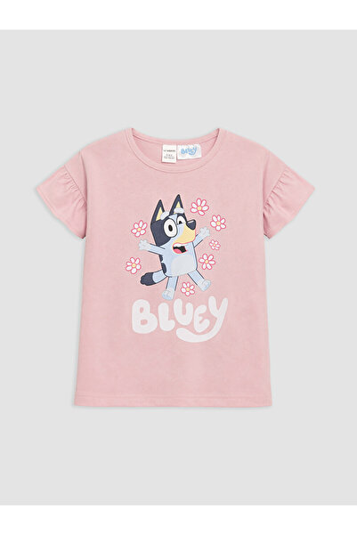 LC Waikiki Bluey Licensed Girls' Shorts Set
