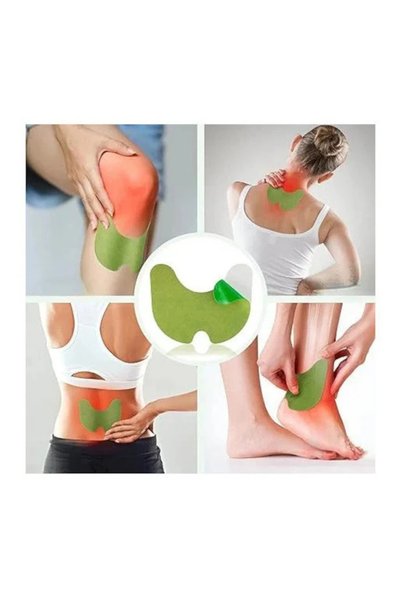 NO BRAND Set 100 plasturi cu pelin pentru genunchi