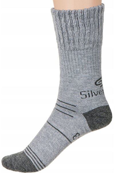 NO BRAND Șosete de trekking Jjw Silverwool |   Turistic 35-37 Gri