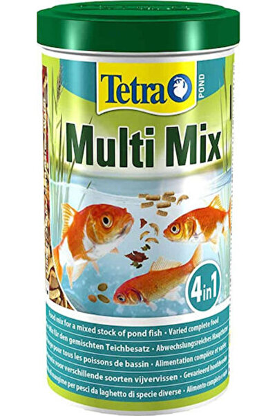 Tetra Pond Multi Mix Νιφάδες Τροφής για Ψάρια Γλυκού Νερού 1000ml 170gr
