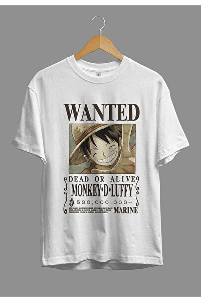 H&GHAMLEGİYİM Unisex Wanted Printed Oversize T-shirt