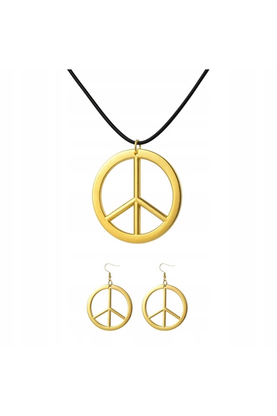 NO BRAND Costum hippie Pantaloni evazați hippie ABBA Anii '60 '70 '80 Perucă ...