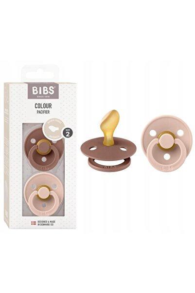 NO BRAND SMOCZEK Bavete Anatomici Colorati 2 bucăți KAUCZUK 6 m+ Woodchuck&Blush