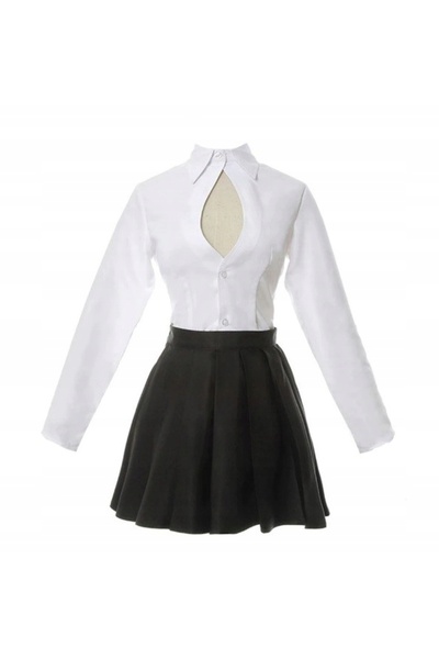 NO BRAND Kanroji Mitsuri costum de războinic Demon Slayer perucă cosplay XS 1...
