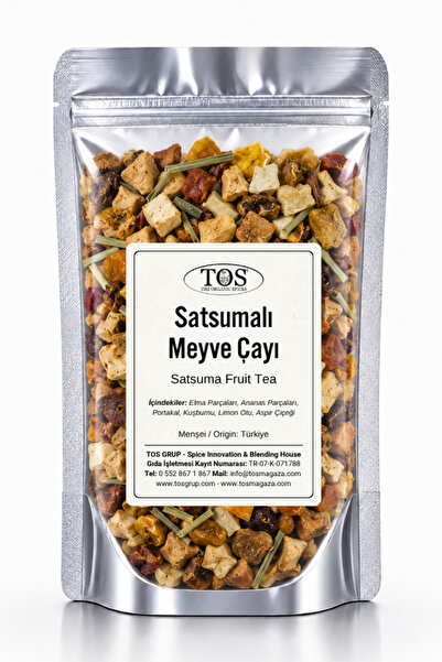 TOS The Organic Spices Satsuma Fruit Tea 40 g (1. Quality) Satsuma Fruit Tea