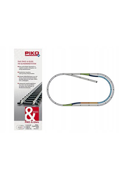 NO BRAND Piko 55320 H0 Set de șine A-Gleis C