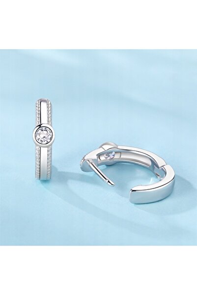 NO BRAND Cercei din argint 925 sterling cu zirconiu, închizătoare englezească...