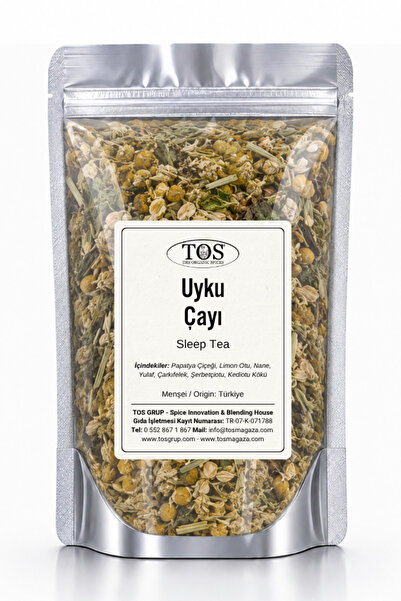 TOS The Organic Spices Sleep Tea 100 Gr (1. Quality) Sleep Tea