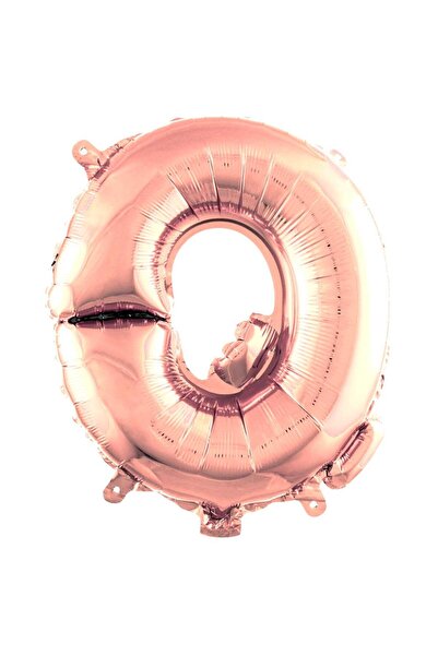 Parti Dükkanı 40 Inch 100 cm Rose Gold Q Letter Foil Balloon Helium Compatibl...