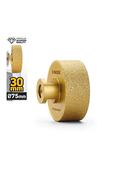 SGS SGS2798 M14-75x30 Mm Vakum Elmas Mermer Granit Tarama Diski