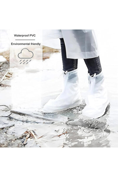 SOLESTAR Ayakkabı Koruyucu Su Geçirmez Silikonlu Fermuarlı XL(41-42)