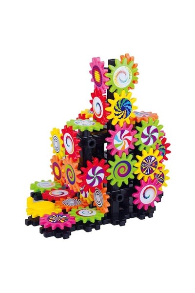 play Set de 94 de roți dințate multicolore, pentru copii, puzzle