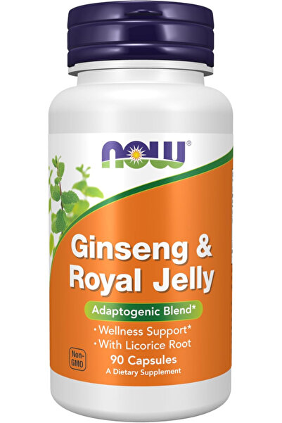 Now Food Now Foods Ginseng & Royal Jelly, 90 Capsule