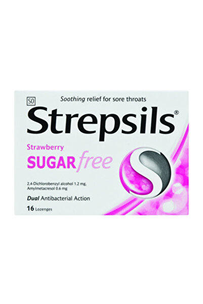 STREPSİLS Strawberry Sf, 16 Capsuls