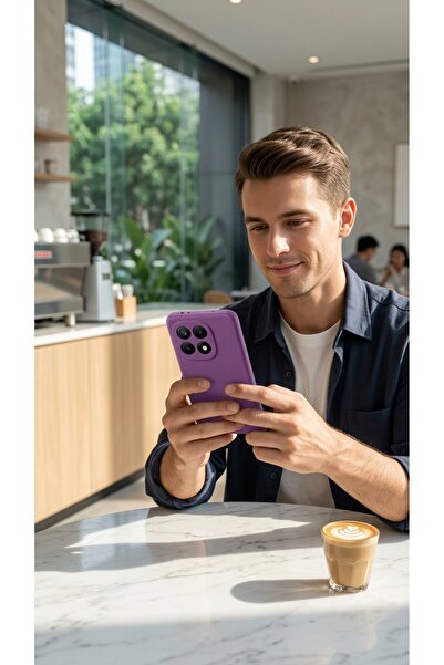 Redmi Note 15 5G Uyumlu Esnek Silikon Kılıf - Darbe Emici Esnek Arka Kapak