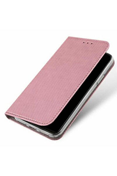 OEM Έξυπνη Μαγνητική Θήκη Βιβλίου για Samsung Galaxy M23 - Ροζ Χρυσό