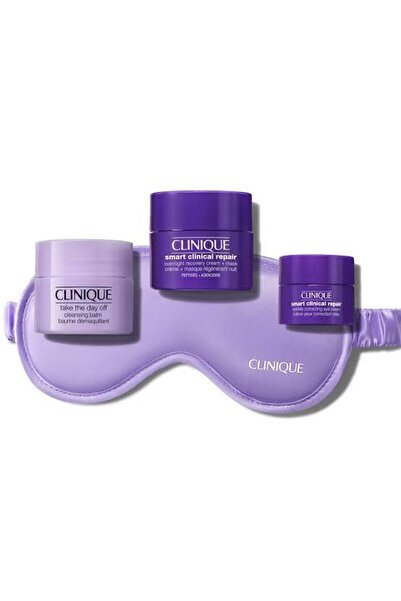 Clinique Night Routine Gece Rutini Mini Kit Set