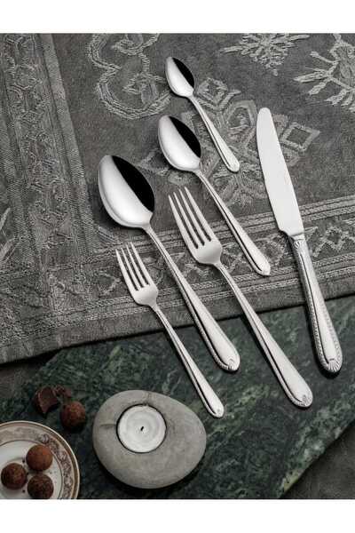 İMMO HOME 6-Person Ottoman 36-Piece Fork, Spoon, Knife Set