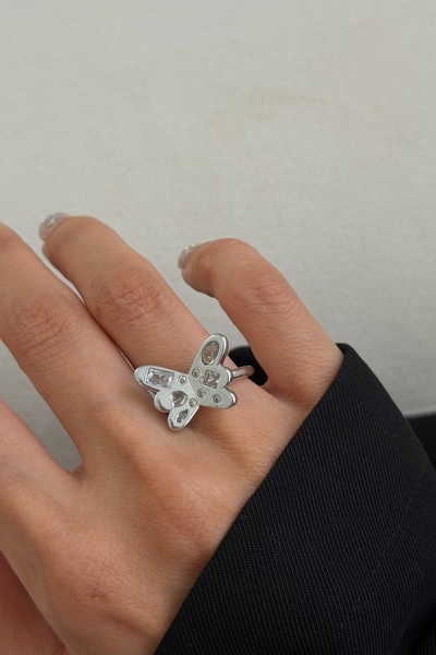Lavian Accessories Charlotte Kelebek Gold Yüzük