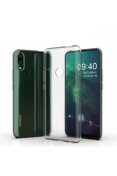 Ummeslem حافظة شفافة لهاتف هواوي P Smart Z، غطاء ناعم ورقيق عديم اللون من الس...