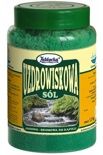 Zabłocka Sare de sănătate cu iod-brom 1,2 kg pentru baie x 3 bucăți