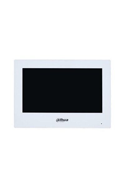 DAHUA VTH2621GW-P 7" IP Touch Screen Video Intercom Monitor, PoE, SIP, White