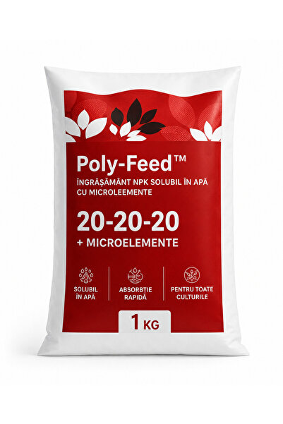 Haifa Poly-Feed GG 20-20-20+ME – Ingrasamant Foliar – 1KG