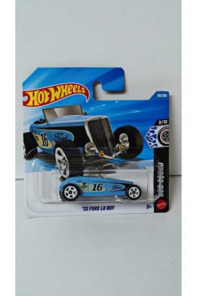 HOT WHEELS ROD SQUAD SERİSİ - '33 FORD LO BOY MODEL ARABA