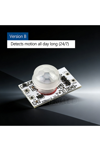 Choice PIR1626-All day DC 5V 12V 24V Mini IR Pyroelectric Infrared PIR Motion...