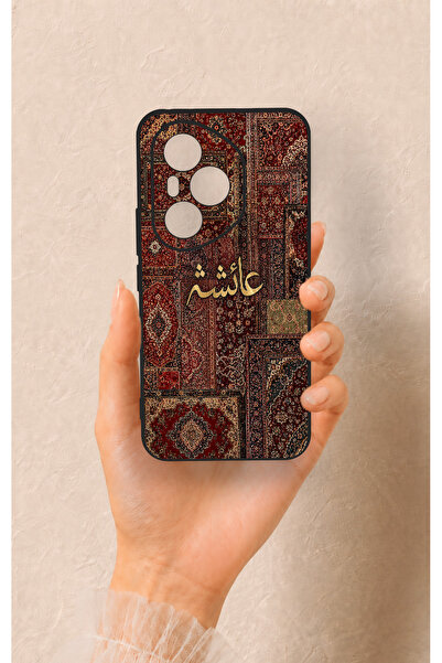 Vip Case Honor 400 Pro Uyumlu Vintage Halı Desenli Silikon Kılıf
