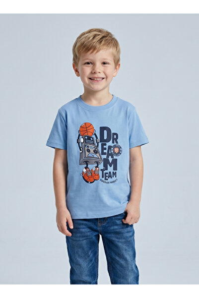 Babyqlo Boys Dream Team Robot T-Shirt