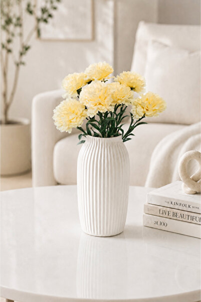 MD Aspiz Flowers باقة زهور صناعية فاخرة من 7 قطع، 42 سم (بدون وعاء)، باقة زهو...