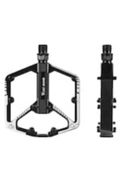 OEM Pedale bicicleta, aluminiu, anti-derapant, set 1 pereche, negru