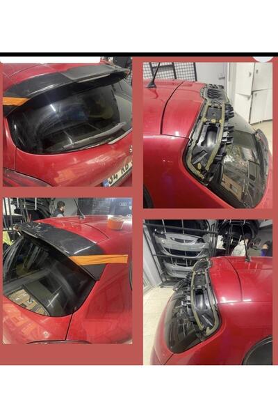 Genel Markalar PEUGEOT 208 ÜST KAPAK SPOİLER SPOYLER SİYAH