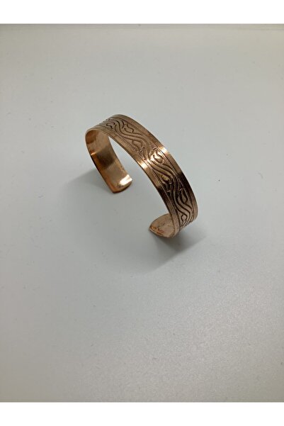 zadenza gold Handmade Embroidered 100% Pure Plain Copper Unisex Bracelet