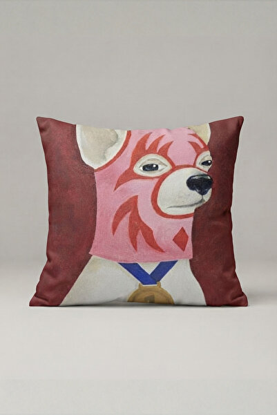 Generic Brand Brown Pink Cartoon Dog Patterned Throw Pillow Cover 154 – Rosy ...