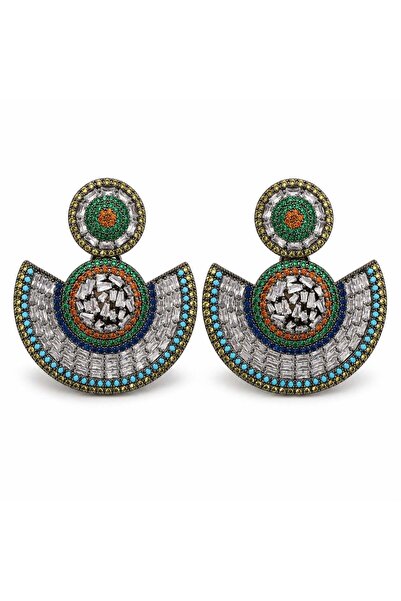 neslyaccessories Luna Emerald Earrings |   Nesly Special Collection