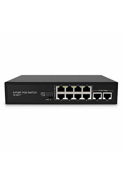AR-10120MB 8PORT POE 2XUPLINK 10/100 SWITCH 150W