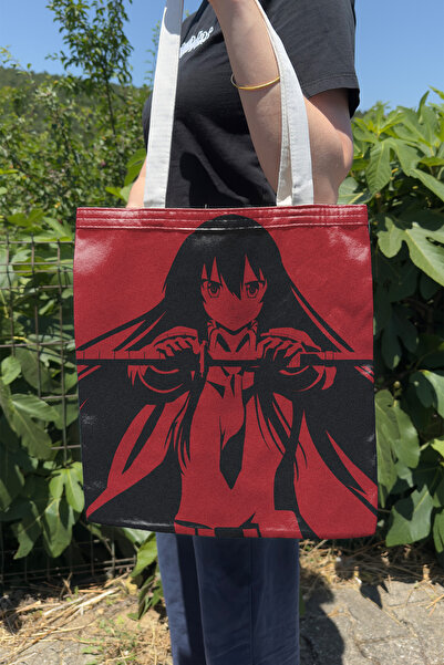 ZipZap Akame Ga Kill Double-Sided Canvas Print Tote Bag Summer Winter Anime B...
