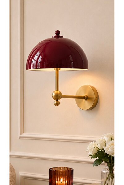 burenze Santa Bordo ve Eskitme Gold Duvar Aplik Pilli Aplik Kablosuz Tak Kull...