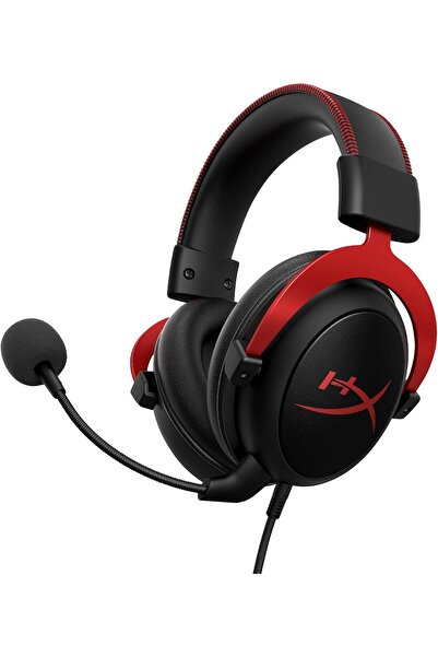 HyperX Cloud II Gaming Headset for PC & PS4 & Xbox One, Nintendo Switch, Red,...