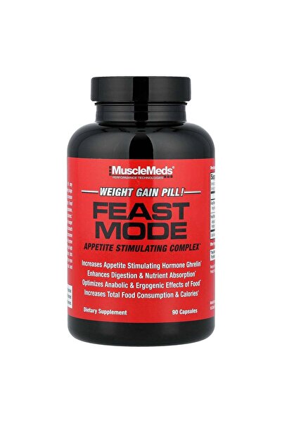 MuscleMeds Feast Mode, Appetite Stimulating Complex, 90 Capsules