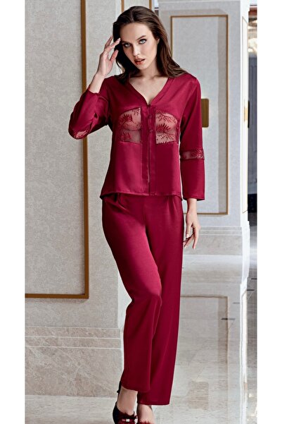New Night Saten Pijama Takımı