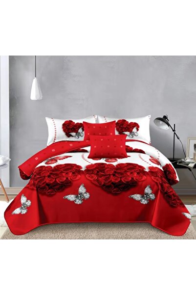 CHIRASO Set Lenjerie Pat CHIRASO, 4 Piese, Bumbac Satinat, Cearceaf clasic 22...