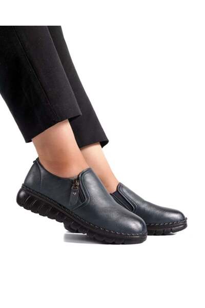 ALOGO Pantofi Dama Casual din Piele Ecologica cu Talpa Confortabila TR3215