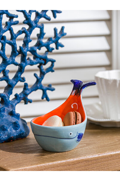 LC Waikiki Bol ceramic pentru cereale în formă de balenă, 11 cm