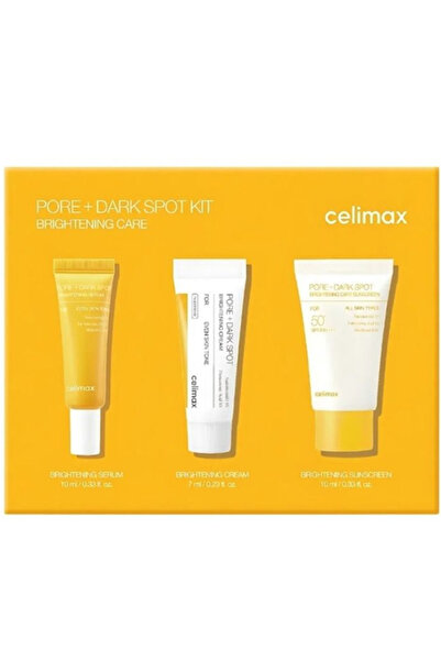 Celimax – Pore+Dark Spot Brightening Kit, 10ml+7ml+10ml