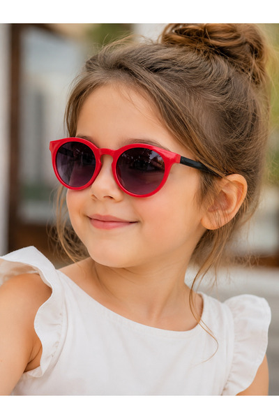 Bymiel Children's Uv400 Protection Round Sunglasses