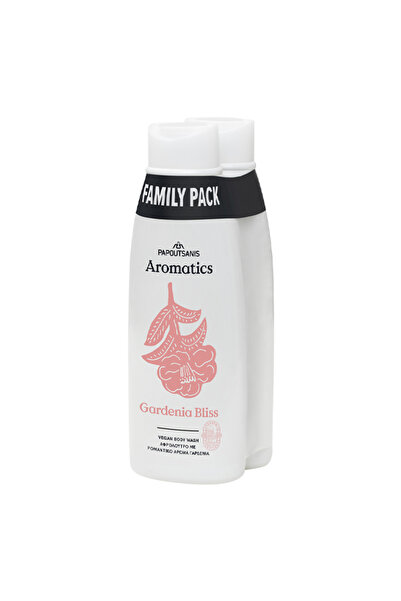 Aromatics PAPOUTSANIS ΑΦΡΟΛΟΥΤΡΟ FAMILY PACK 2x650ml - (GARDENIA BLISS)
